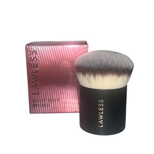 LAWLESS Buff Brush with Black Handle and White Bristles
